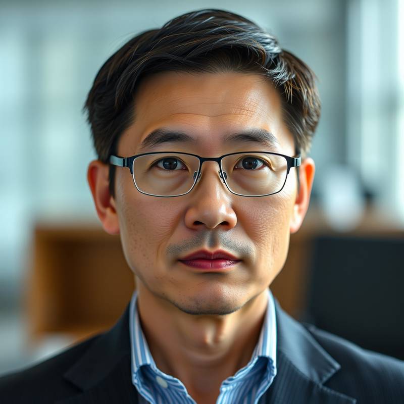 Portrait of Dr. Kenji Tanaka, AI Researcher